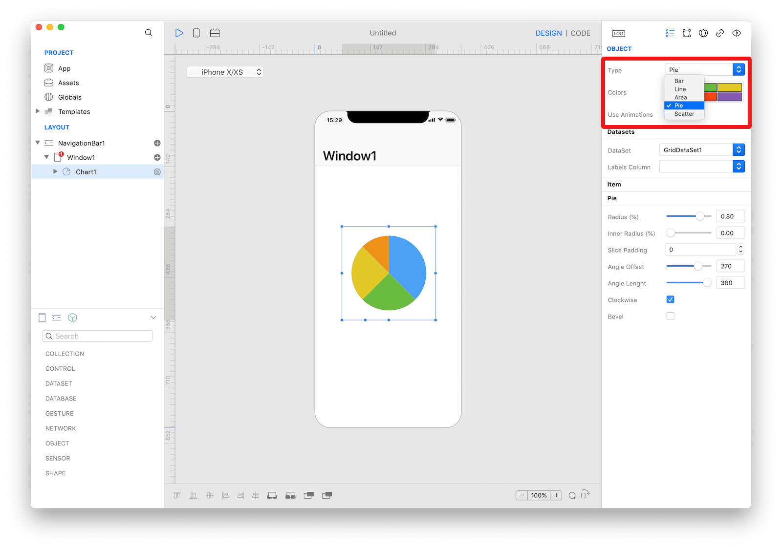 `Chart` types