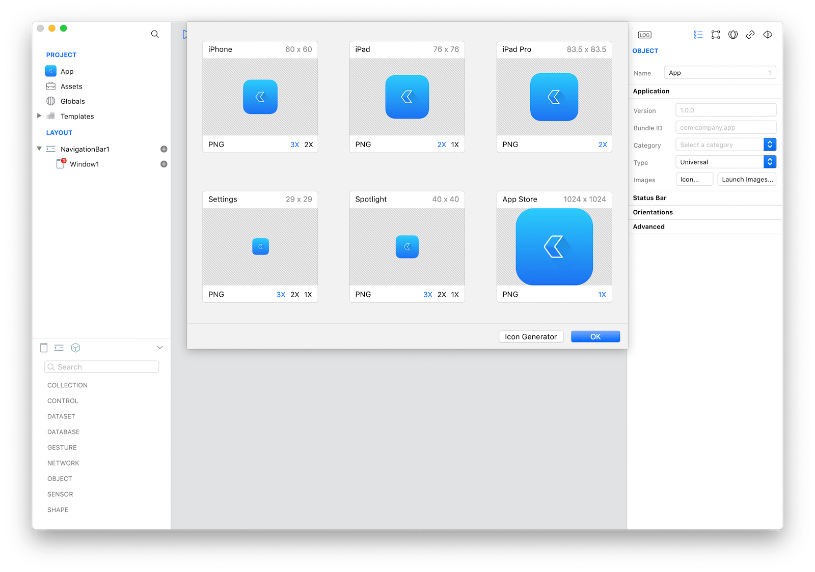 ios app icon set generator